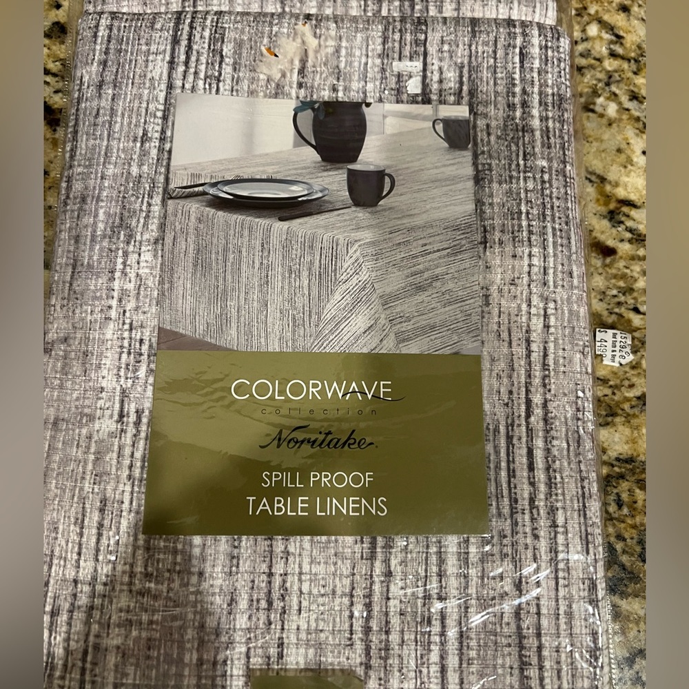 Spill proof table linen